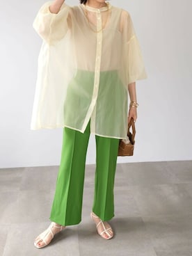 ANDJさん（レディース・165cm）の春コーディネート