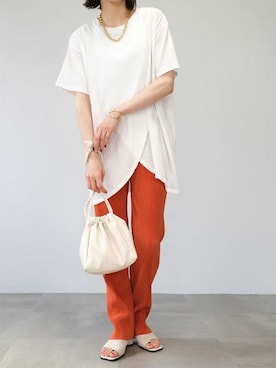 ANDJさん（レディース・165cm）の夏コーディネート