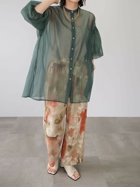 ANDJさん（レディース・165cm）の夏コーディネート