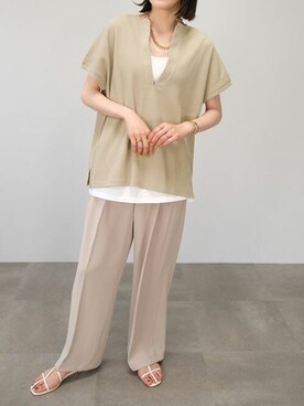 ANDJさん（レディース・165cm）の夏コーディネート