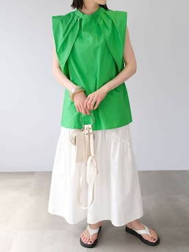 ANDJさん（レディース・165cm）の夏コーディネート