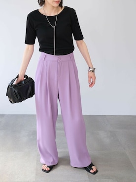 ANDJさん（レディース・165cm）の夏コーディネート