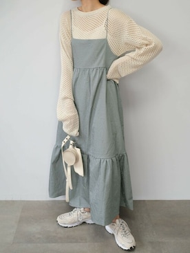 ANDJさん（レディース・165cm）の夏コーディネート