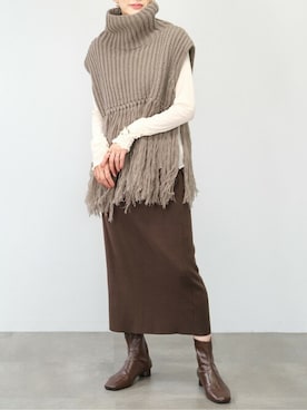 ANDJさん(レディース・165cm)の秋コーディネート