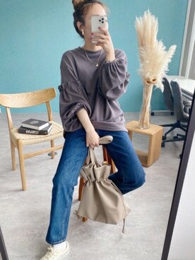 recastaffさん（レディース・158cm）の冬コーディネート