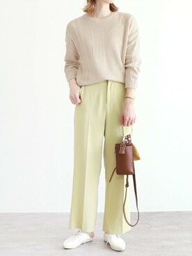 recastaffさん（レディース・165cm）の春コーディネート