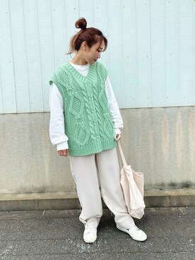 recastaffさん(レディース・158cm)の春コーディネート