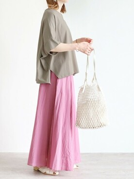 recastaffさん（レディース・165cm）の春コーディネート