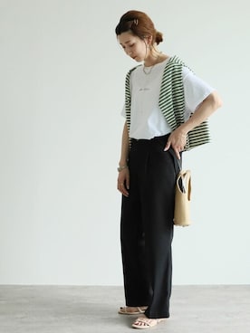 recastaffさん（レディース・165cm）の夏コーディネート