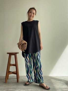 recastaffさん（レディース・158cm）の夏コーディネート