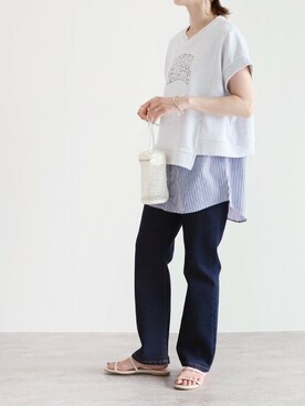 recastaffさん（レディース・165cm）の夏コーディネート