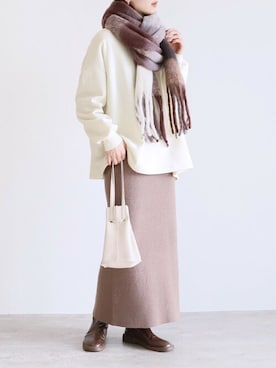 recastaffさん(レディース・165cm)の冬コーディネート