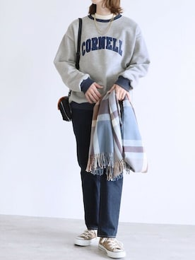 recastaffさん（レディース・165cm）の冬コーディネート