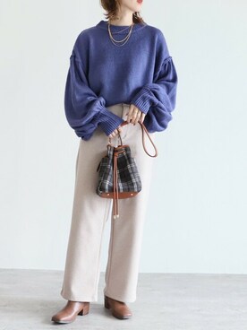 recastaffさん（レディース・165cm）の冬コーディネート