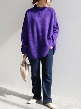 recastaffさん（レディース・158cm）の冬コーディネート