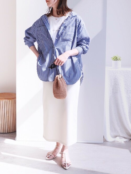 HANA袴 麻の葉刺繍ハーフリネン袴  S HANA袴 麻の葉刺繍ハーフリネン袴 Sストライプシャツ フード付き