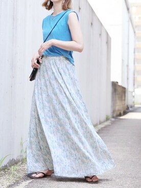 recastaffさん（レディース・165cm）の夏コーディネート