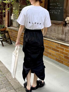 「ミニタリー」｜recastaffさん（レディース・156cm）の夏コーディネート