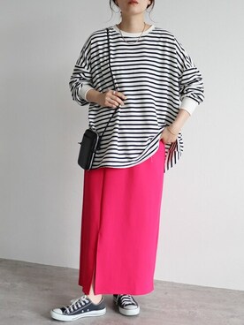 recastaffさん（レディース・158cm）の夏コーディネート