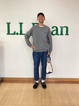 「BeanOutsider」｜「アイテム（バッグ）」を使った、hinoshirouさん（メンズ・186cm）の冬コーディネート