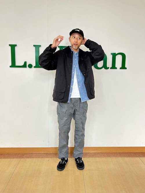 LL Bean ピーコート アメリカ製 80〜90年代 USA製 L.L.Bean エルエルビーン ウール ピーコート P