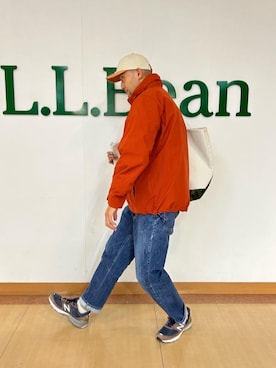 「アイテム（帽子）」を使った、hinoshirouさん（メンズ・186cm）の秋コーディネート