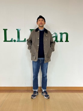 「アイテム（その他アウター）」を使った、hinoshirouさん（メンズ・186cm）の冬コーディネート