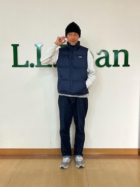 「アイテム（帽子）」を使った、hinoshirouさん（メンズ・186cm）の冬コーディネート