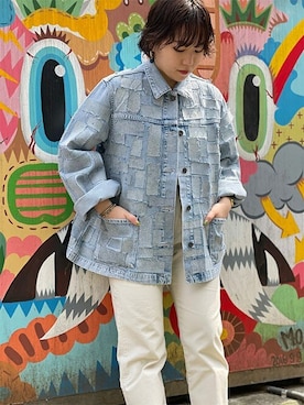 リーバイス STAFF WOMENさん（レディース・150cm）の春コーディネート