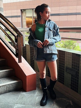 リーバイス STAFF WOMENさん（レディース・150cm）の夏コーディネート