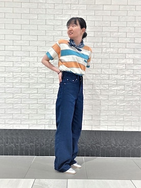 リーバイス STAFF WOMENさん(レディース・155cm)の夏コーディネート