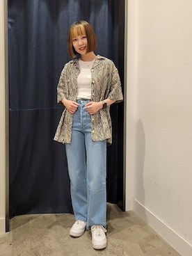 リーバイス STAFF WOMENさん（レディース・150cm）の夏コーディネート