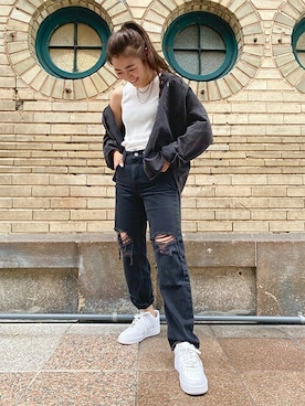 リーバイス STAFF WOMENさん(レディース・158cm)の夏コーディネート