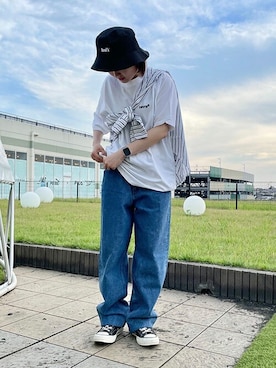 リーバイス STAFF WOMENさん（レディース・153cm）の夏コーディネート