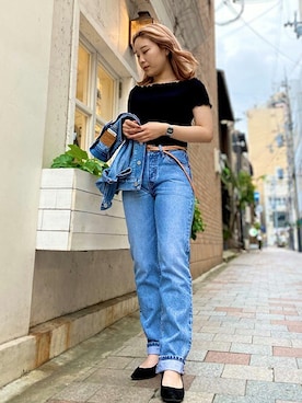 リーバイス STAFF WOMENさん（レディース・152cm）の夏コーディネート