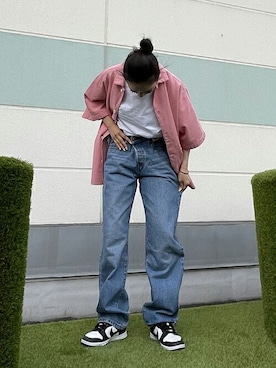 リーバイス STAFF WOMENさん(レディース・157cm)の夏コーディネート