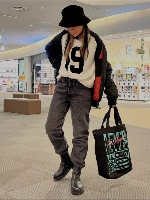 JIGGYS SHOP tシャツ マルチプリント長袖ロンTカットソー