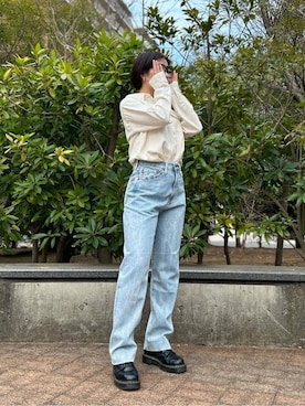 リーバイス STAFF WOMENさん(レディース・159cm)の春コーディネート