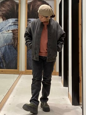 リーバイス STAFF WOMENさん（レディース・158cm）の春コーディネート