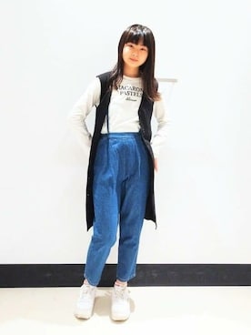 avv_kidsstaffさん（キッズ・154cm）の冬コーディネート