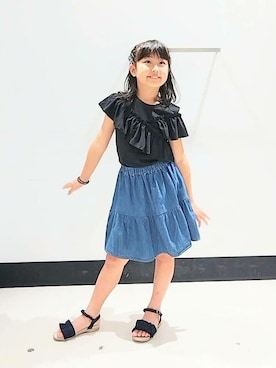avv_kidsstaffさん（キッズ・134cm）の夏コーディネート