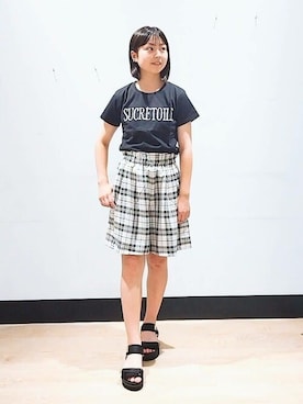 「新作」｜avv_kidsstaffさん（キッズ・158cm）の夏コーディネート