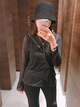 さやかさん（レディース・161cm）の秋コーディネート