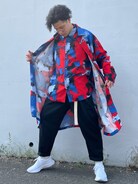 SHAREEF（シャリーフ）の「SMOKE PT LONG SHIRTS（シャツ/ブラウス