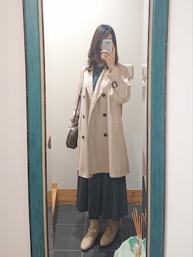 「BEAUTY&YOUTH UNITED ARROWS（ビューティーアンドユースユナイテッドアローズ）のアイテム（ボストンバッグ）」を使った、lapinさん（レディース・167cm）の春コーディネート