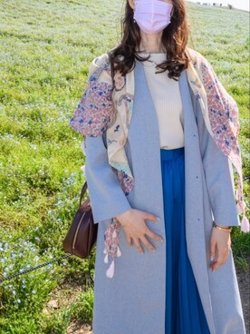 「BEAUTY&YOUTH UNITED ARROWS（ビューティーアンドユースユナイテッドアローズ）のアイテム（ボストンバッグ）」を使った、lapinさん（レディース・167cm）の春コーディネート