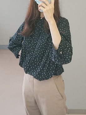 「innowave（イノウェーブ）のアイテム」を使った、lapinさん（レディース・167cm）の夏コーディネート