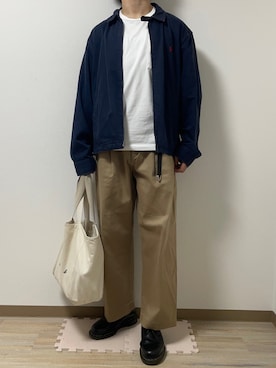 「POLO RALPH LAUREN（ポロ ラルフ ローレン）のアイテム（その他アウター）」を使った、DDDさん（メンズ・175cm）の秋コーディネート