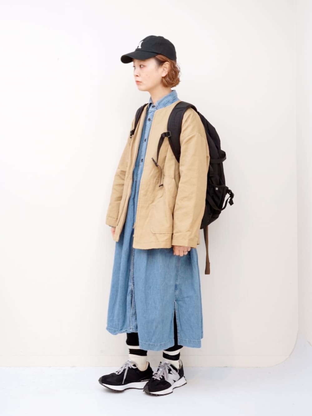 yuni（ユニ ）の「Finx コットン/リネン オックス ブルゾン（ブルゾン 