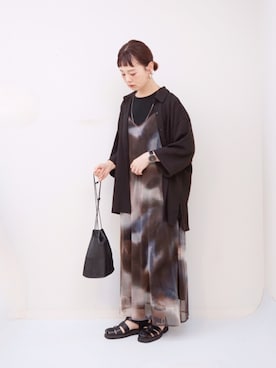 「Daniel Wellington（ダニエルウェリントン）のアイテム」を使った、よちさん（レディース・157cm）の夏コーディネート